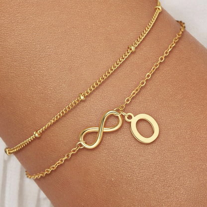 Initial Bracelet "Eternal Bond"