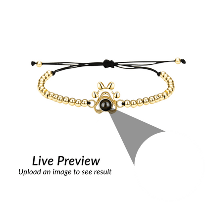 RICCARDI - "Paw Print of Love" PROJECTION BRACELET