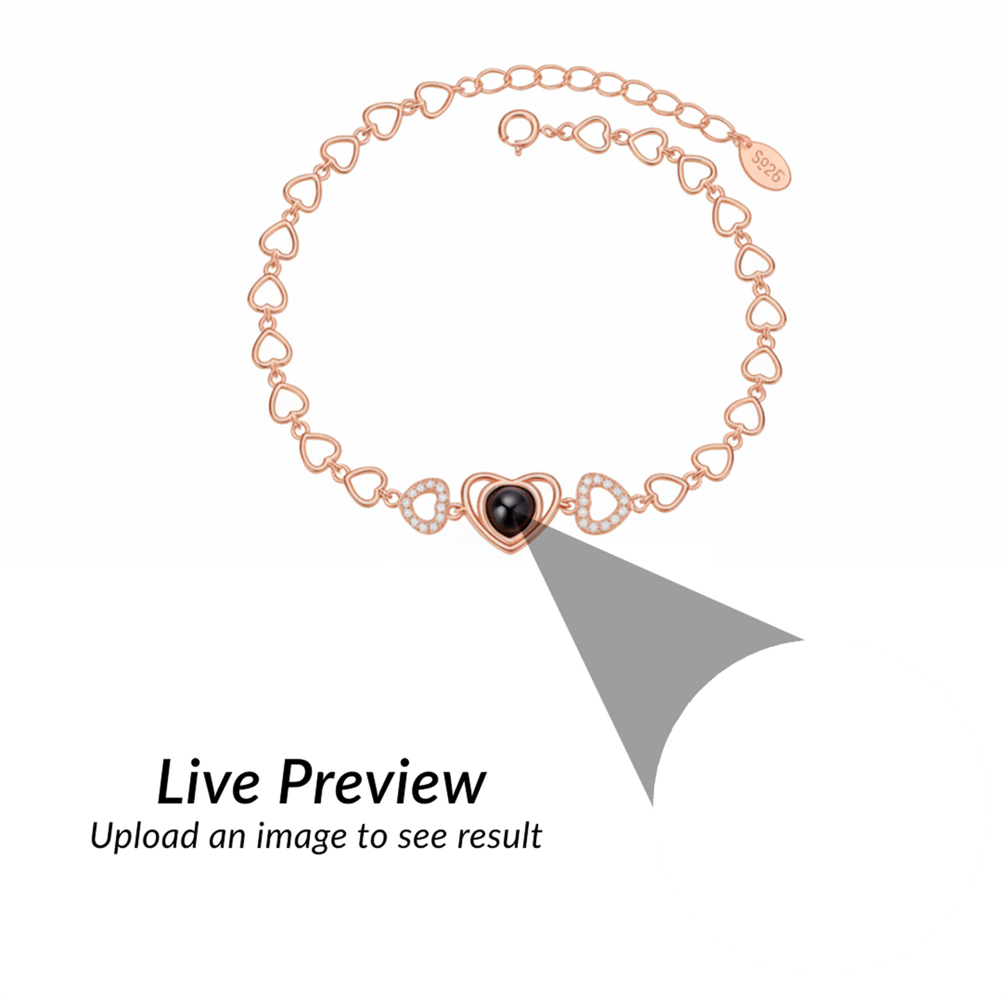 Projection Bracelet "Infinite Love"