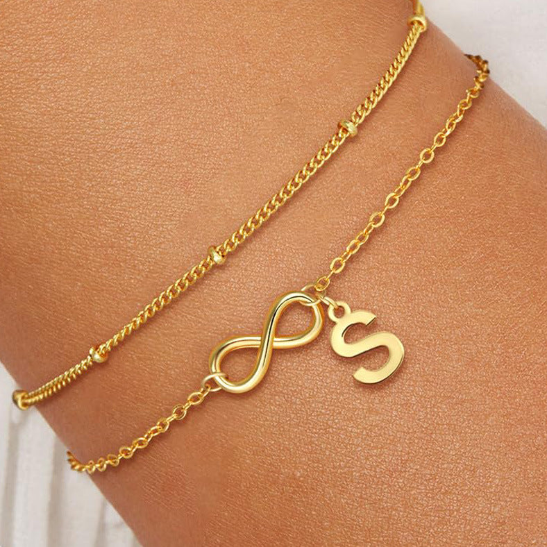 Initial Bracelet "Eternal Bond"