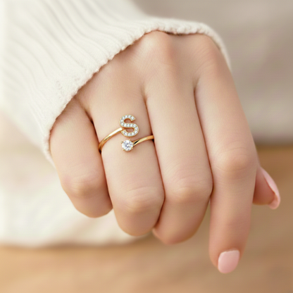 Adjustable Initial Ring "Classic"