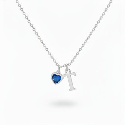 Initial Necklace "Eternal Whisper"