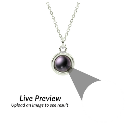 RICCARDI - "Timeless Love Pendant" PROJECTION NECKLACE