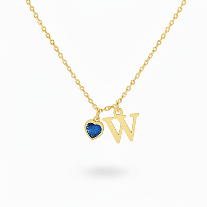 Initial Necklace "Eternal Whisper"