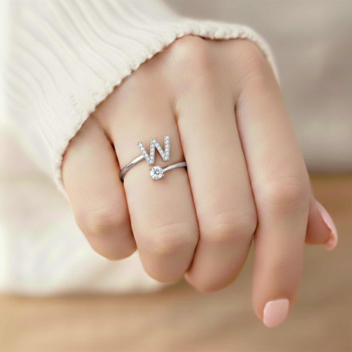 Adjustable Initial Ring "Classic"