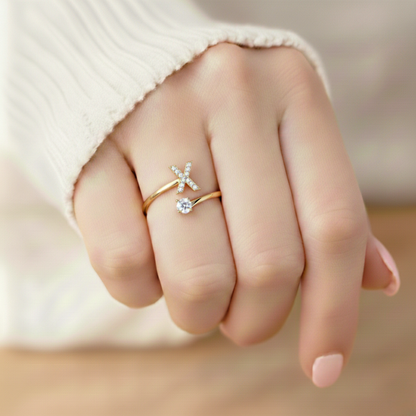 Adjustable Initial Ring "Classic"
