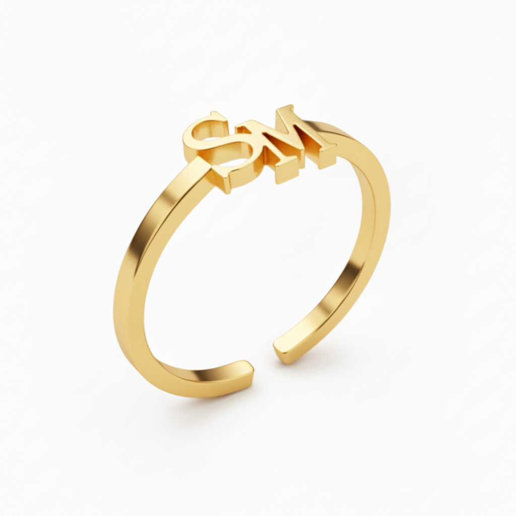 Adjustable Initial Ring "Signature"