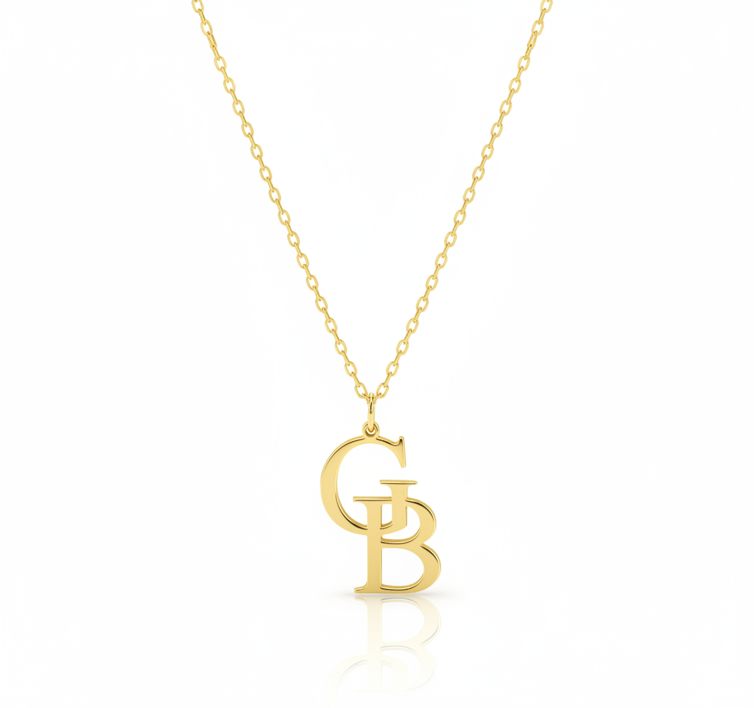 Initial Necklace "Monogram"