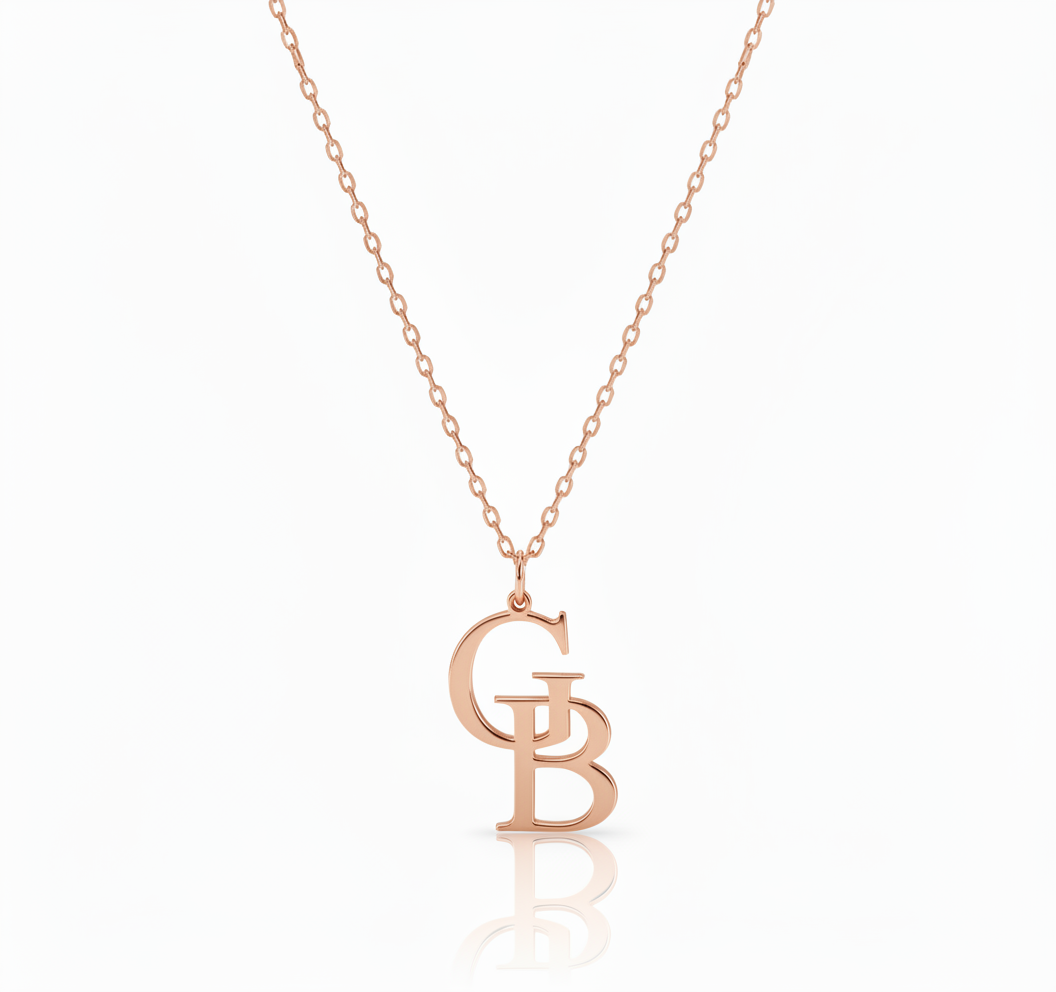 Initial Necklace "Monogram"