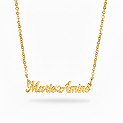 Name Necklace "Infinity Bond"