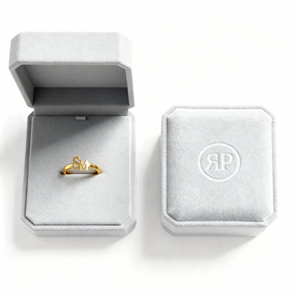 Adjustable Initial Ring "Signature"