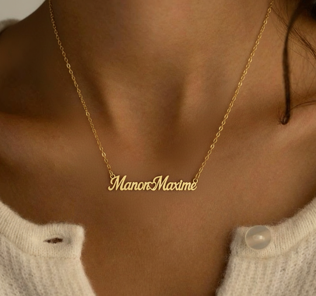 Name Necklace "Infinity Bond"