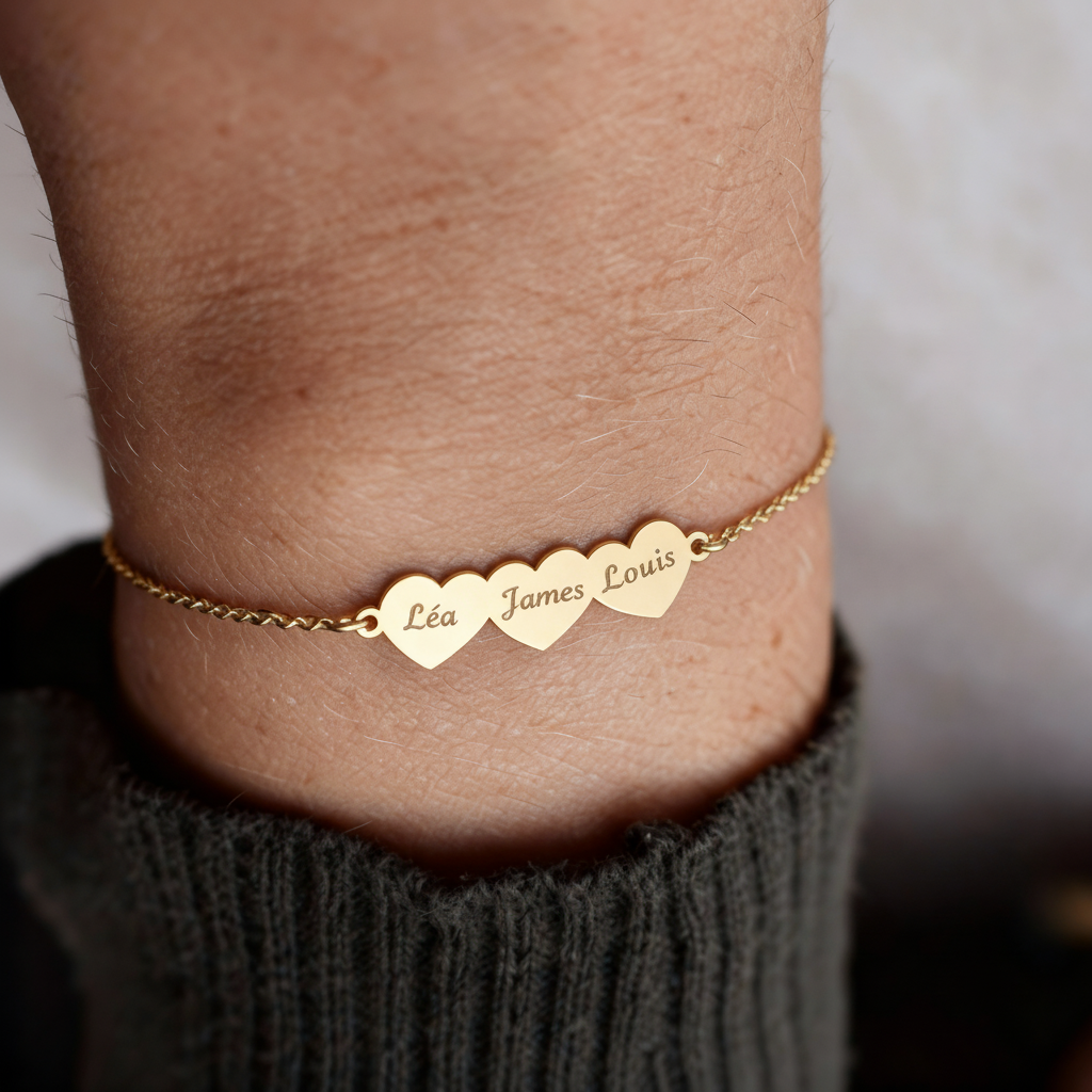 Initial Bracelet "Lumina"