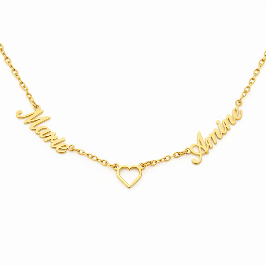 Name Necklace "Eternal Embrace"