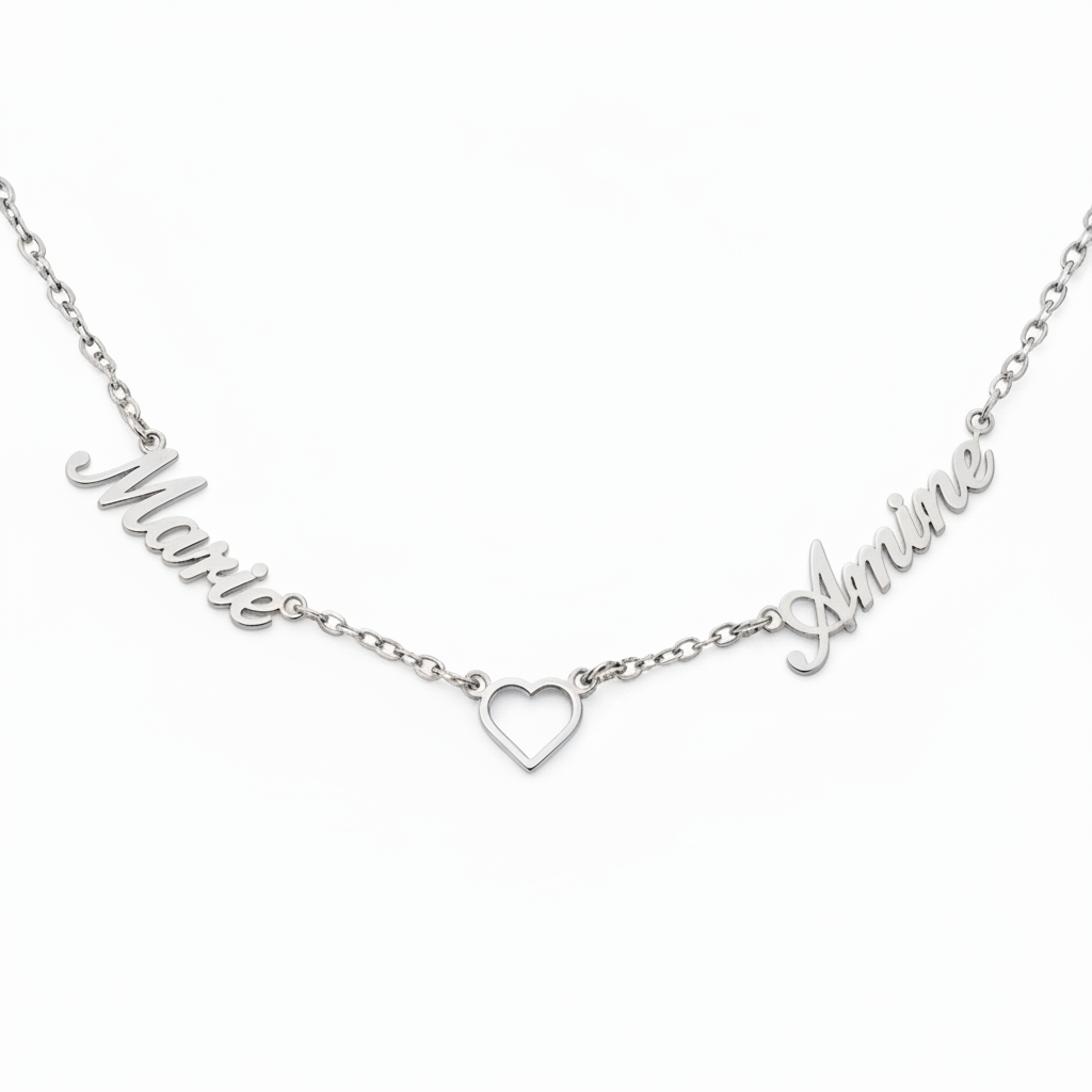 Name Necklace "Eternal Embrace"
