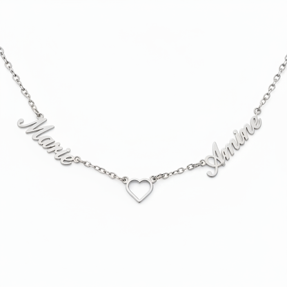 Name Necklace "Eternal Embrace"