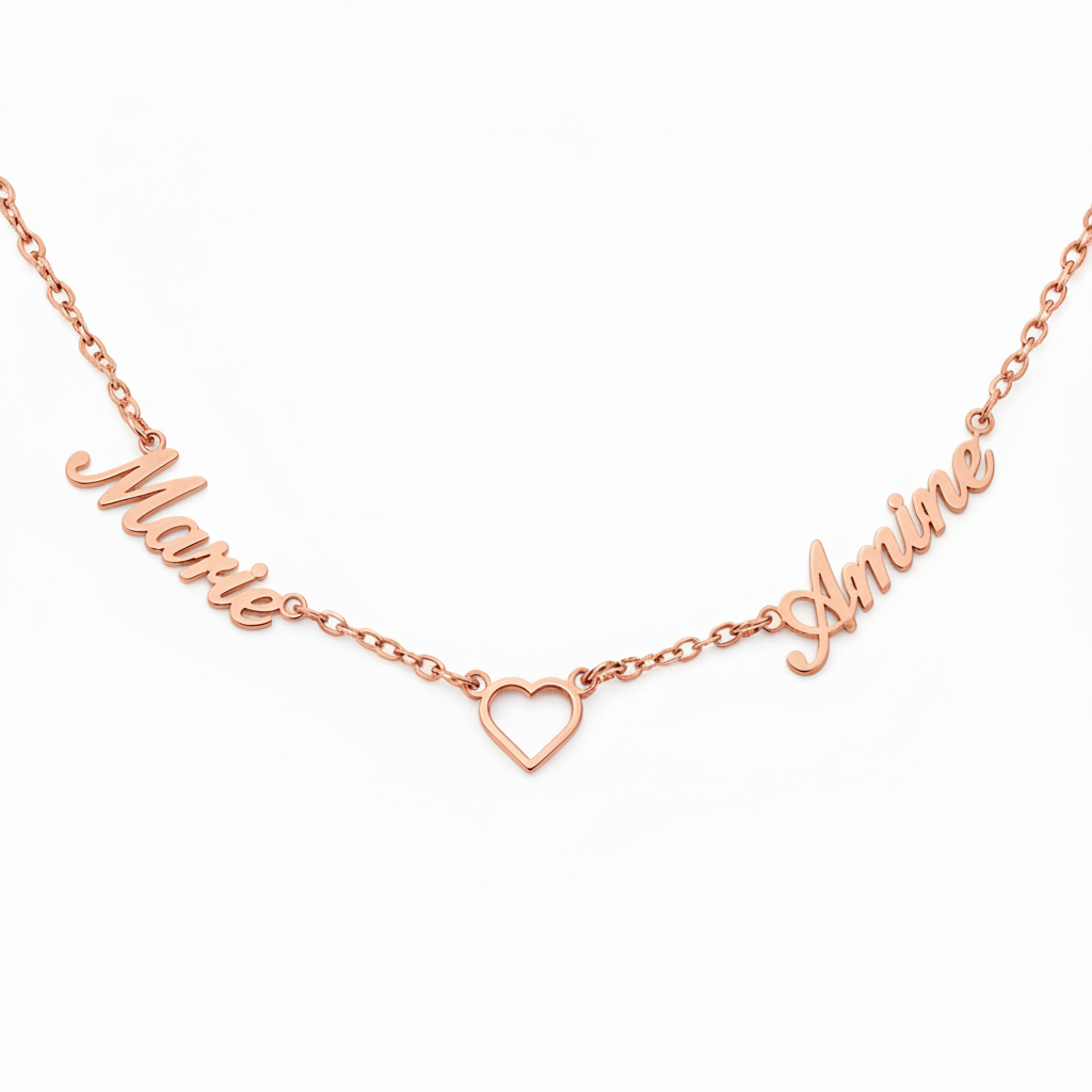 Name Necklace "Eternal Embrace"