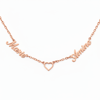 Name Necklace "Eternal Embrace"