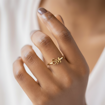 Adjustable Initial Ring "Signature"