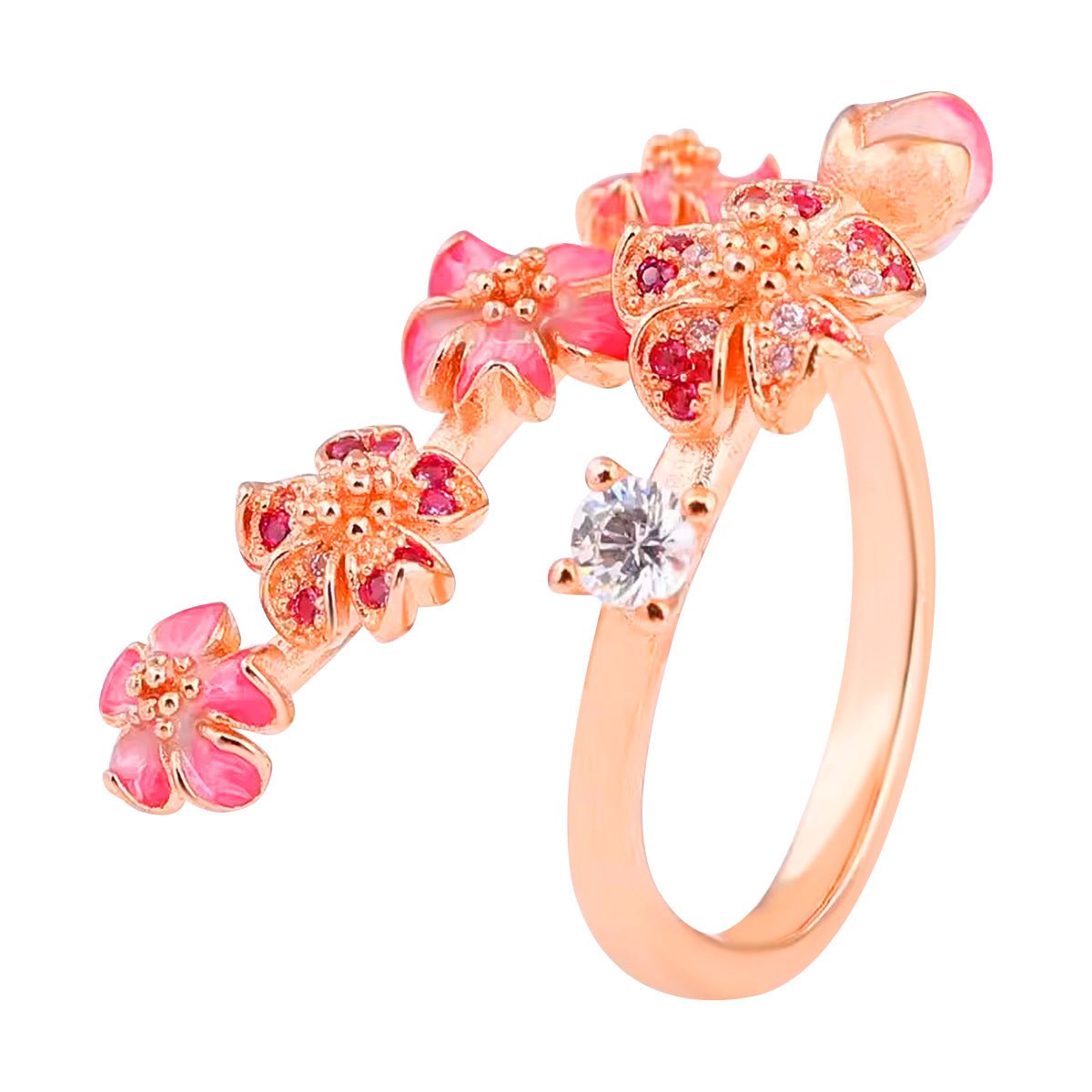 RICCARDI - BAGUE AJUSTABLE "Blooming Beauty" - Riccardi