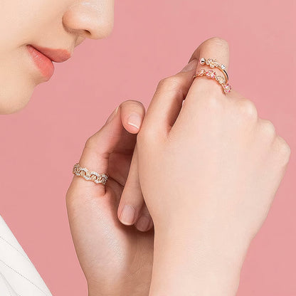 RICCARDI - BAGUE AJUSTABLE "Blooming Beauty" - Riccardi