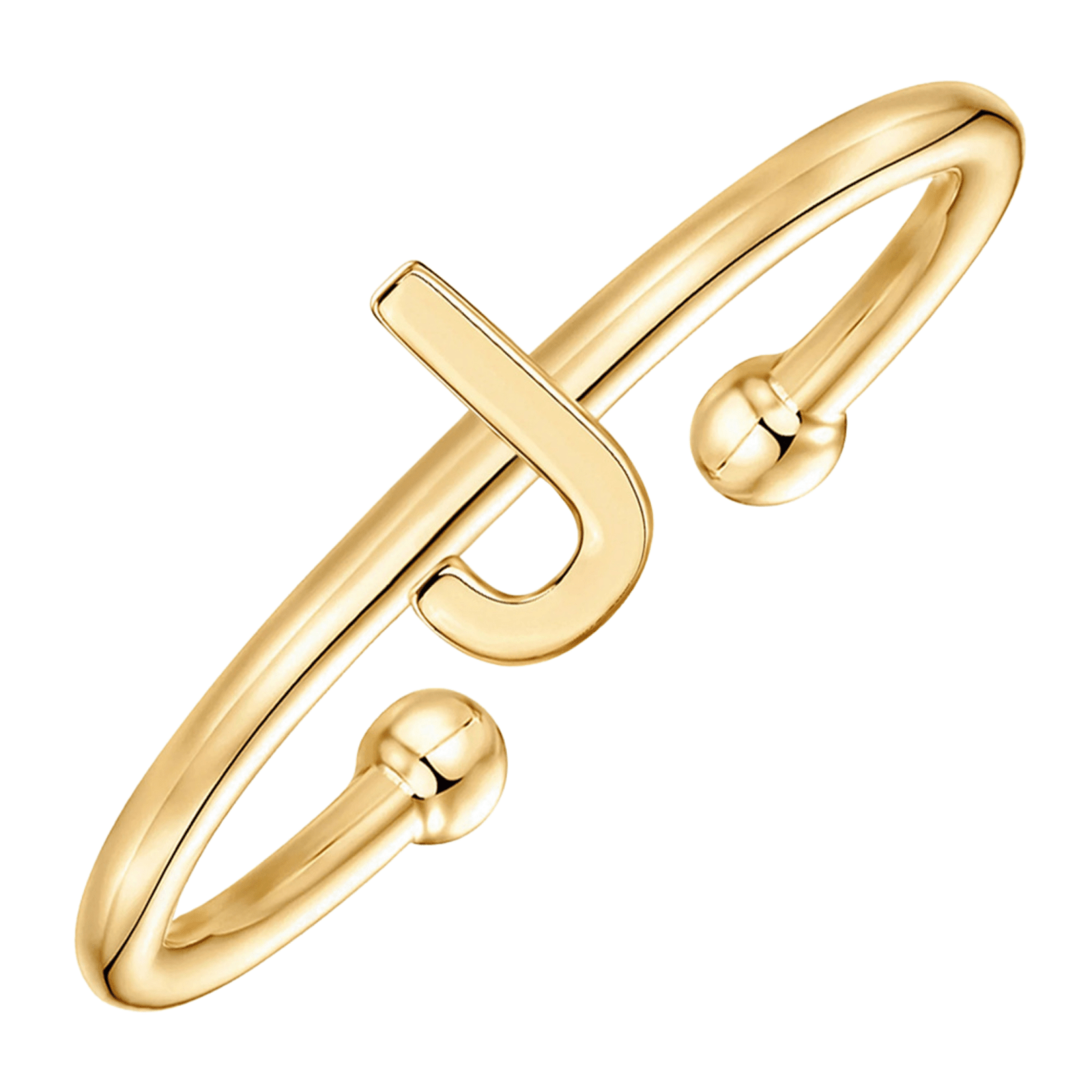 RICCARDI - BAGUE AJUSTABLE "Initial Chic" - Riccardi