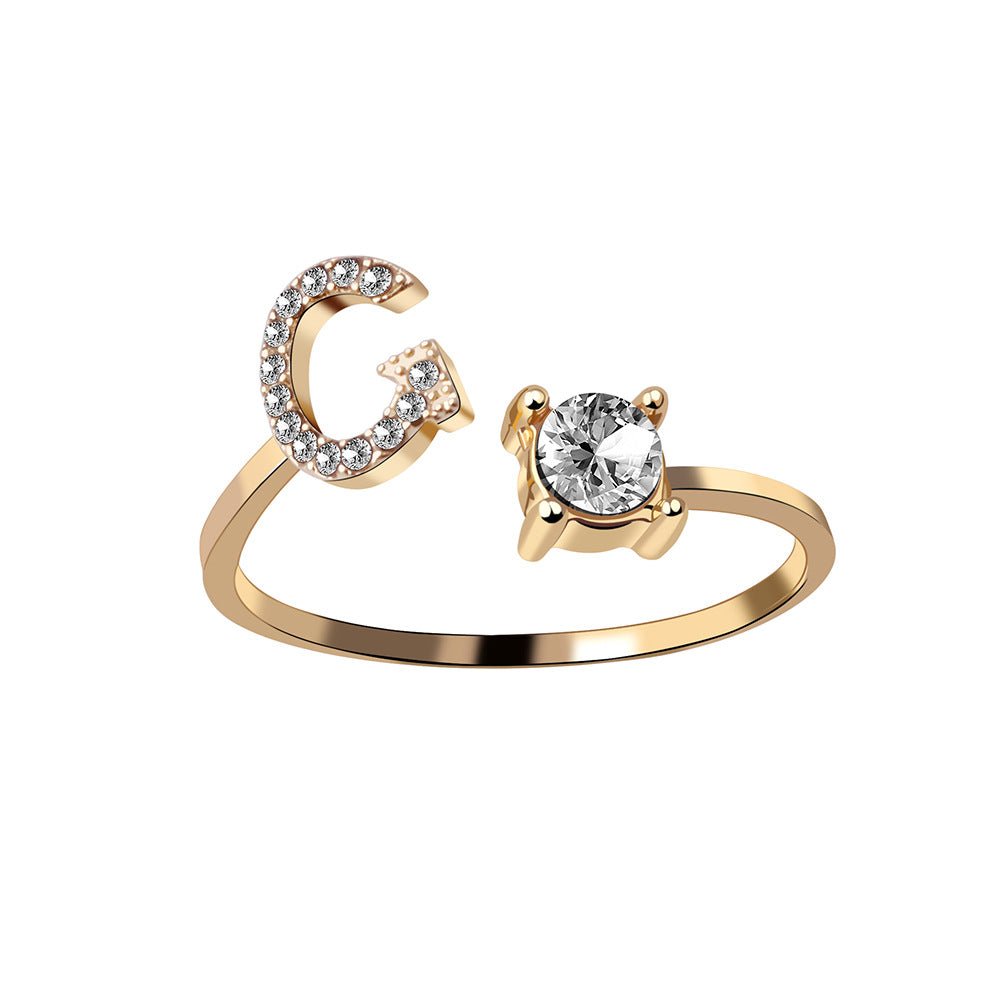 RICCARDI - BAGUE AJUSTABLE "Initial Touch" - Riccardi