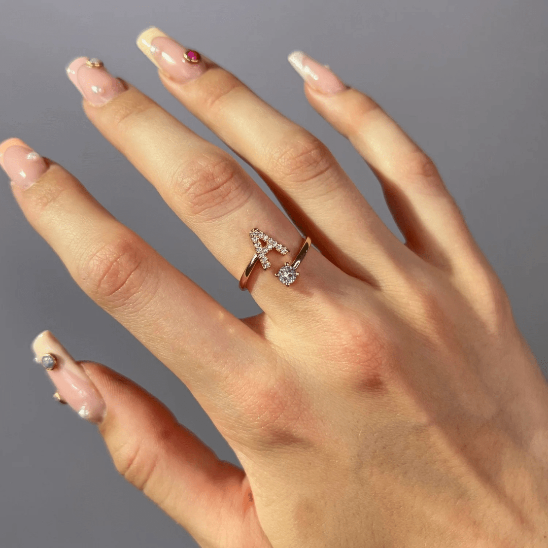 RICCARDI - BAGUE AJUSTABLE "Initial Touch" - Riccardi