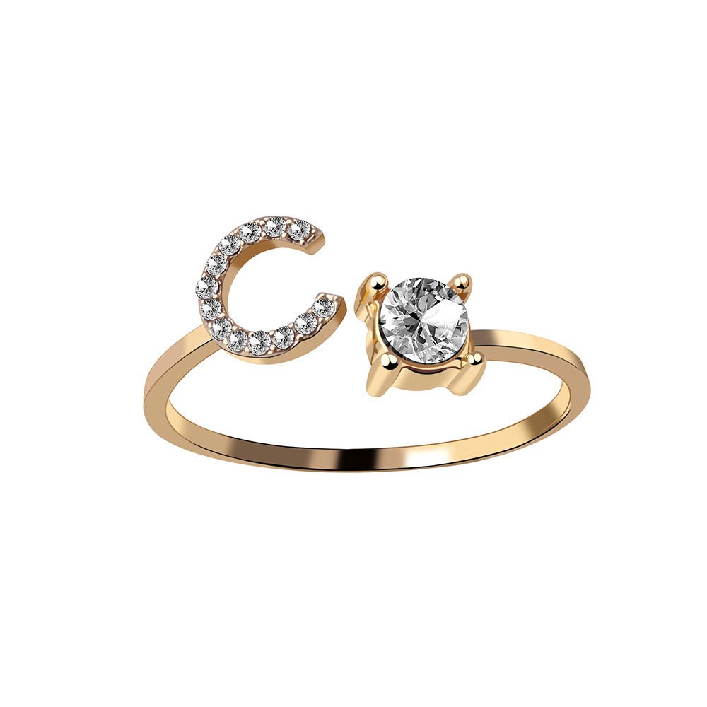 RICCARDI - BAGUE AJUSTABLE "Initial Touch" - Riccardi