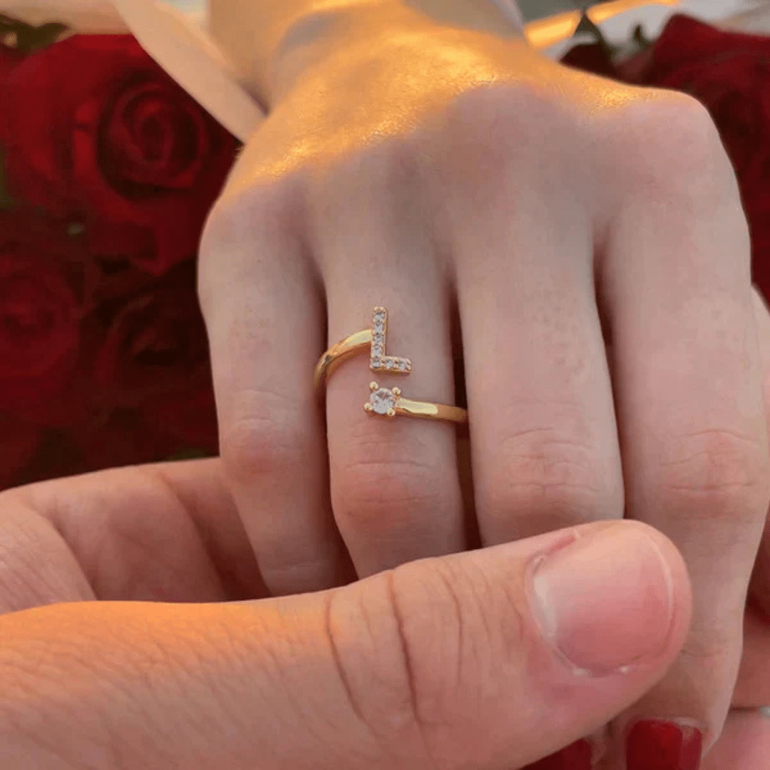 RICCARDI - BAGUE AJUSTABLE "Initial Touch" - Riccardi