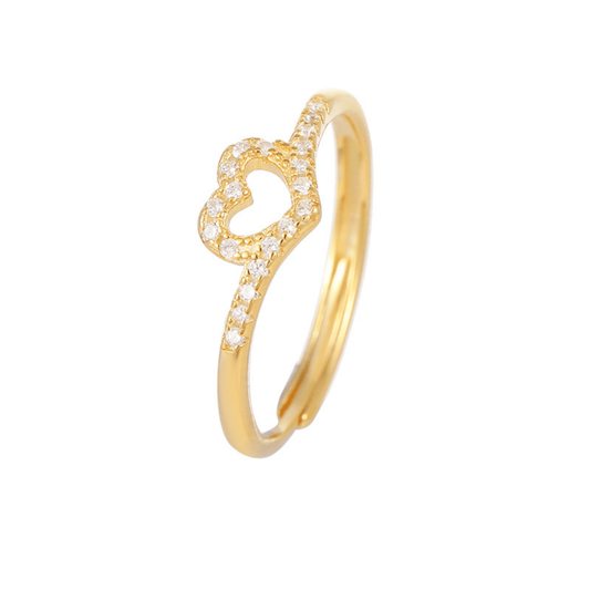 RICCARDI - BAGUE AJUSTABLE "Pure Love" - Riccardi