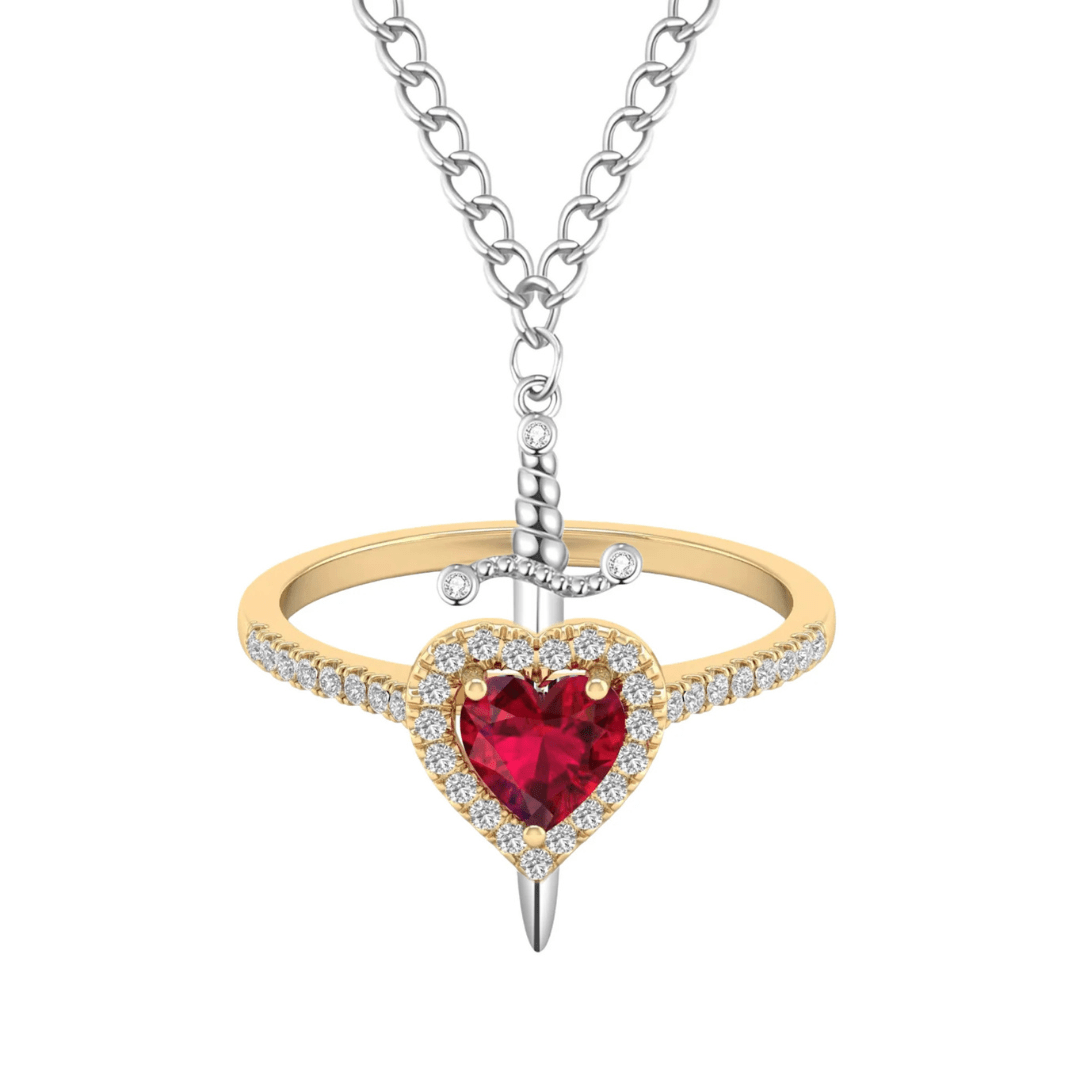 RICCARDI - BRACELET ET BAGUE AJUSTABLE "Guardian of Love" - Riccardi