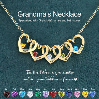 RICCARDI - COLLIER "Forever in My Heart" POUR MÈRES ET GRANDS - MÈRES - Riccardi