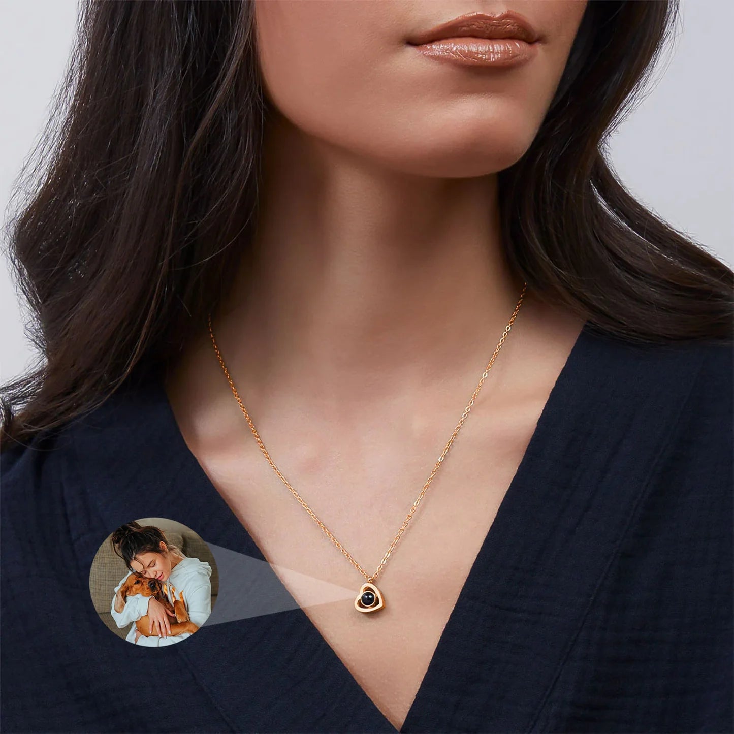 RICCARDI - COLLIER " Heart picture" - Riccardi