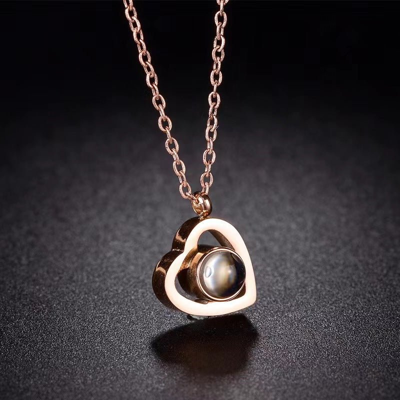 RICCARDI - COLLIER " Heart picture" - Riccardi