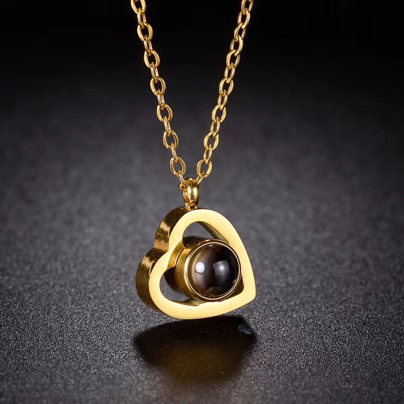 RICCARDI - COLLIER " Heart picture" - Riccardi