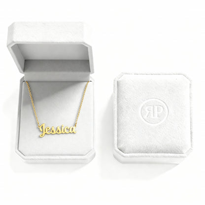 Name Necklace "Wonderful"