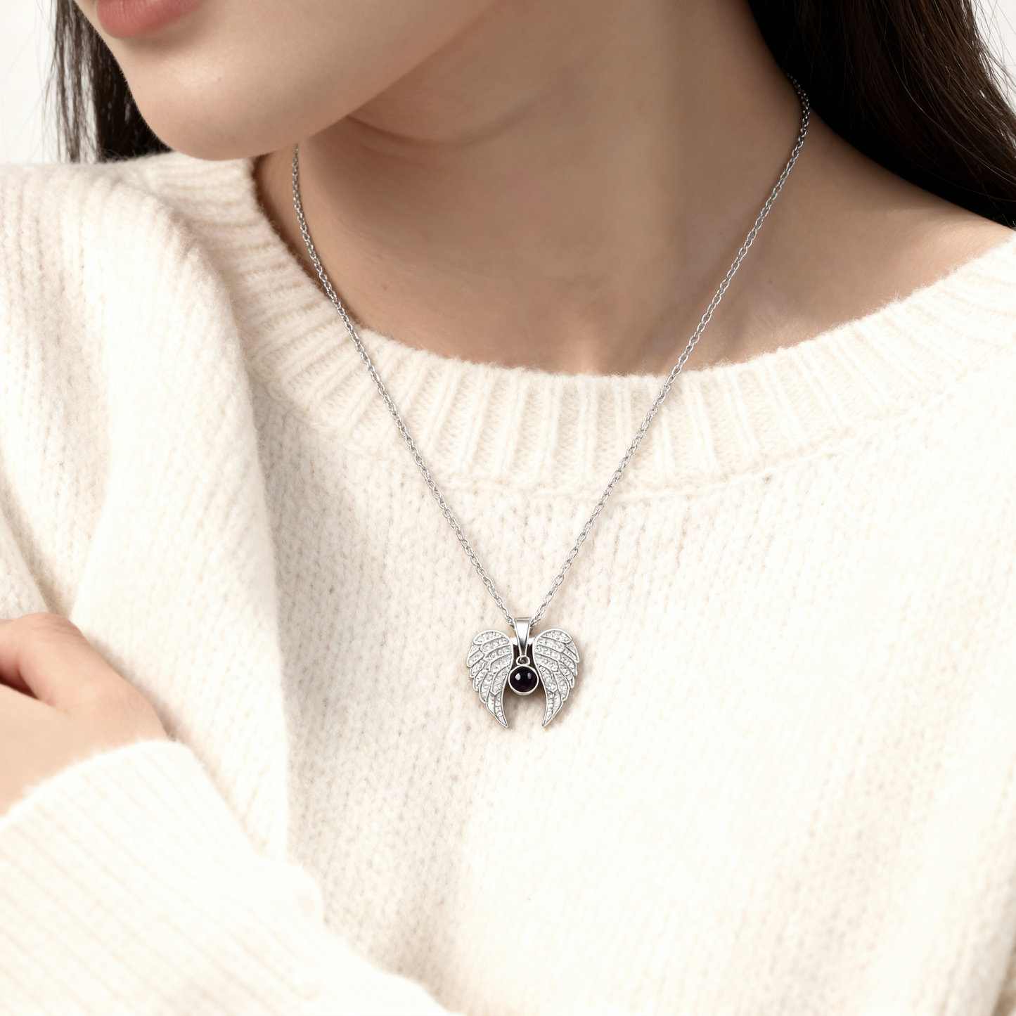 Projection Necklace "My Angel"